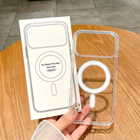 Magsafe Clear Magnetic Wireless Charging  Case for iPhone 11-17
