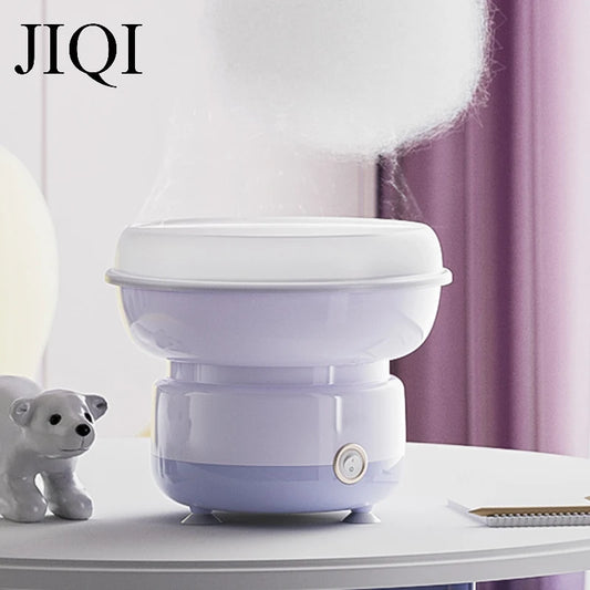 JIQI 110V/220V MINI Electric DIY Sweet Cotton Candy Maker Portable Marshmallow Cotton Sugar Fairy Floss Spun Machine EU US Plug